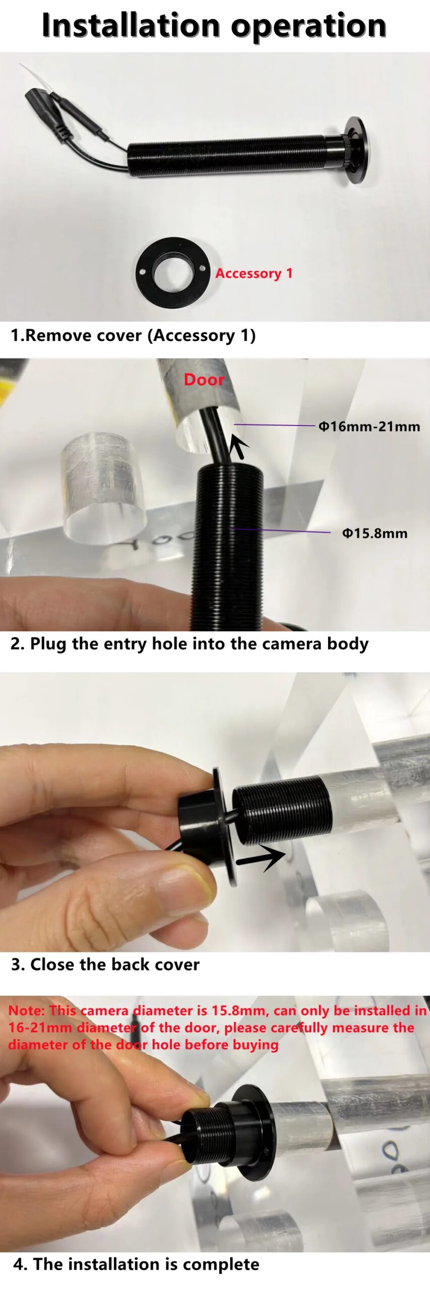 LED Door eye Camera 1080P 2MP TF Card Build IR Audio Door Eye Hole Wide Angle IP Mini Peephole Wifi Wireless onvif P2P tuya app LED Door eye Camera 1080P 2MP TF Card Build IR Audio Door Eye Hole Wide Angle IP Mini Peephole Wifi Wireless onvif P2P tuya app