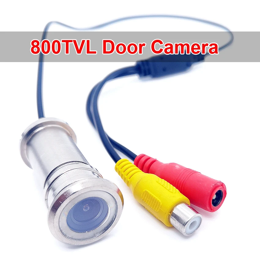 Metal 800TVL Cat Eye Door Hole Camera Security Color CMOS 3.6mm / 2.8mm peephole cctv Security Surveillance mini camera