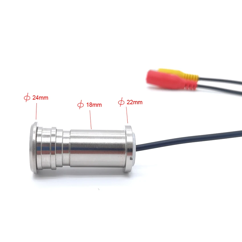 Metal 800TVL Cat Eye Door Hole Camera Security Color CMOS 3.6mm / 2.8mm peephole cctv Security Surveillance mini camera