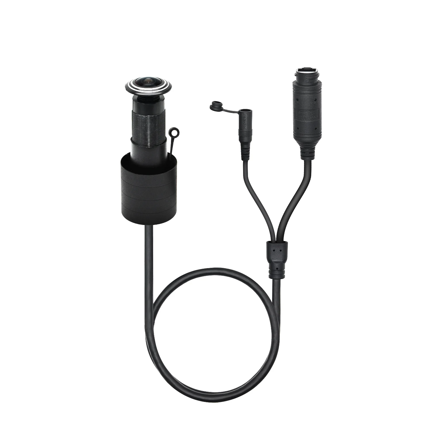 5MP 4MP HD Door Eye Hole H.265 1.66mm Lens Wide Angle Degree CCTV Network Mini Peephole POE Door IP Camera P2P Onvif Audio