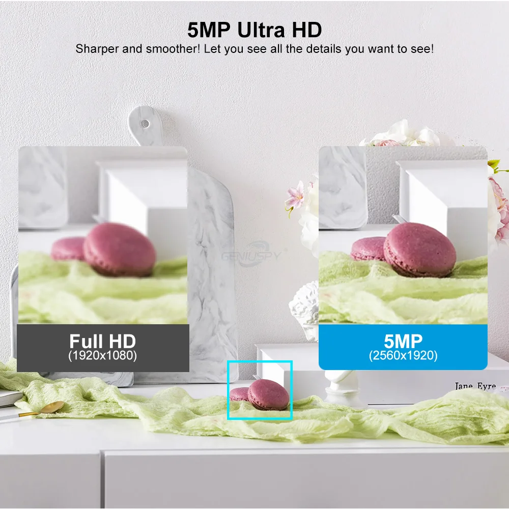 5MP 4MP HD Door Eye Hole H.265 1.66mm Lens Wide Angle Degree CCTV Network Mini Peephole POE Door IP Camera P2P Onvif Audio