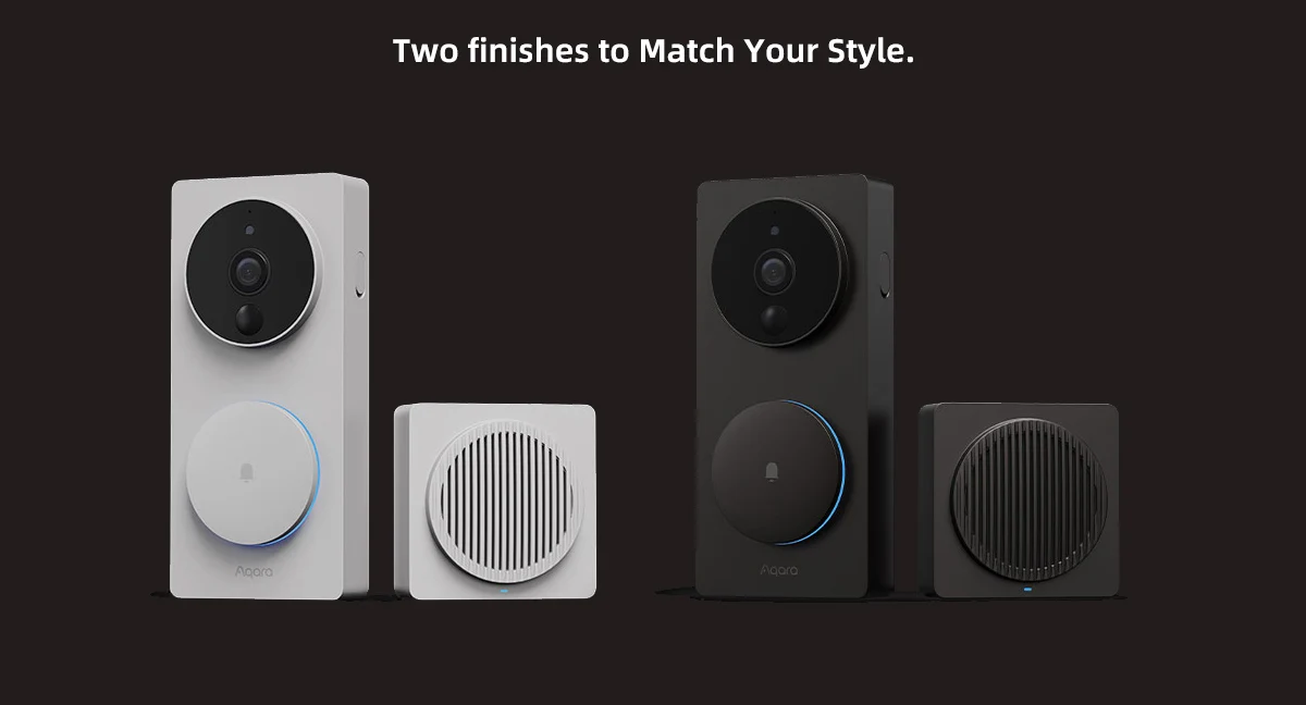 Aqara Smart Doorbell G4 Video Doorbell Electronic Cat's eye 1080P HD Night Vision Wireless Remote Monitoring for HomeKit APP