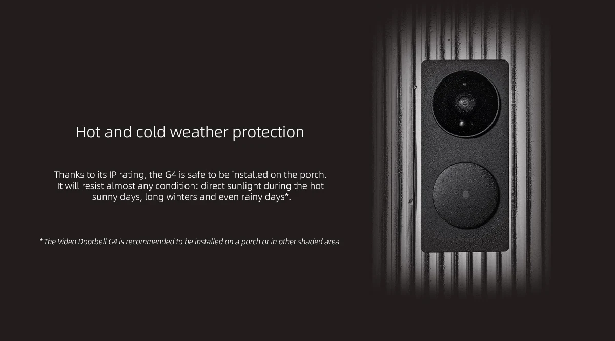 Aqara Smart Doorbell G4 Video Doorbell Electronic Cat's eye 1080P HD Night Vision Wireless Remote Monitoring for HomeKit APP