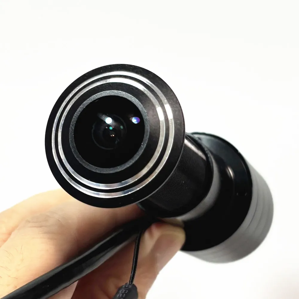 Wifi 5MP Door Eye Hole 6X Digital Zoom 1.6mm Wide Angle Lens CCTV Network Mini Peephole POE Door IP Camera P2P SDK Audio SD Card