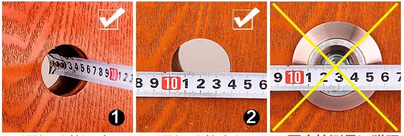 Wifi 5MP Door Eye Hole 6X Digital Zoom 1.6mm Wide Angle Lens CCTV Network Mini Peephole POE Door IP Camera P2P SDK Audio SD Card