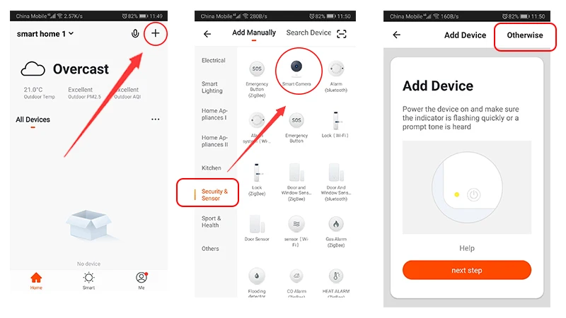 1080P Security Wireless Eye Door IP Camera Gate Yard Smart Cabinet Wide Angle FishEye Audio IR Mini Peephole CCTV P2P Micro TUYA