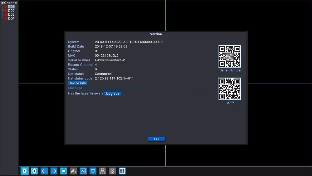 Gadinan POE Smart surveillance camera IP Camera NVR Security System CCTV Video Surveillance Kit H.265+ 48V POE Motion Detection