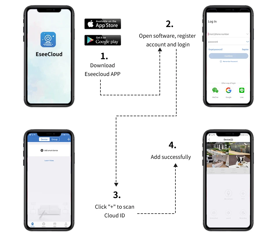 Hiseeu 5MP WiFi Video Surveillance Camera System 10CH P2P NVR Motion Audio Set Outdoor IR Night Vision CCTV Camera Security Kit