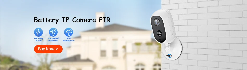 Hiseeu 5MP WiFi Video Surveillance Camera System 10CH P2P NVR Motion Audio Set Outdoor IR Night Vision CCTV Camera Security Kit