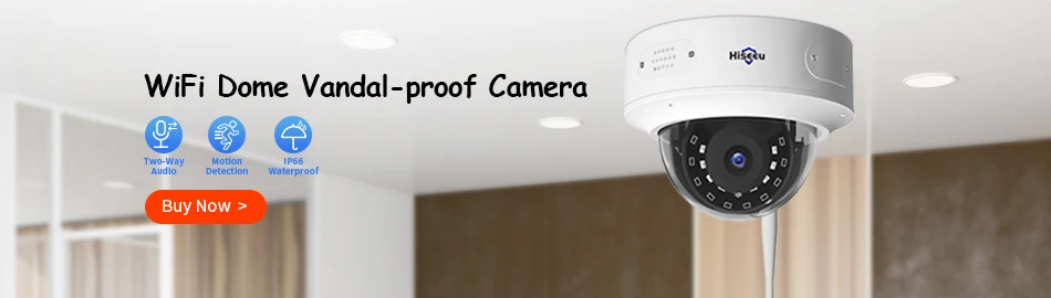 Hiseeu 5MP WiFi Video Surveillance Camera System 10CH P2P NVR Motion Audio Set Outdoor IR Night Vision CCTV Camera Security Kit