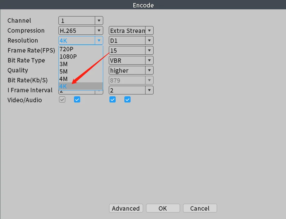 8MP 4K Security Camera System IK10 Explosion-proof Outdoor POE NVR Record CCTV Dome Human Detection IP Surveillance Camera Kit