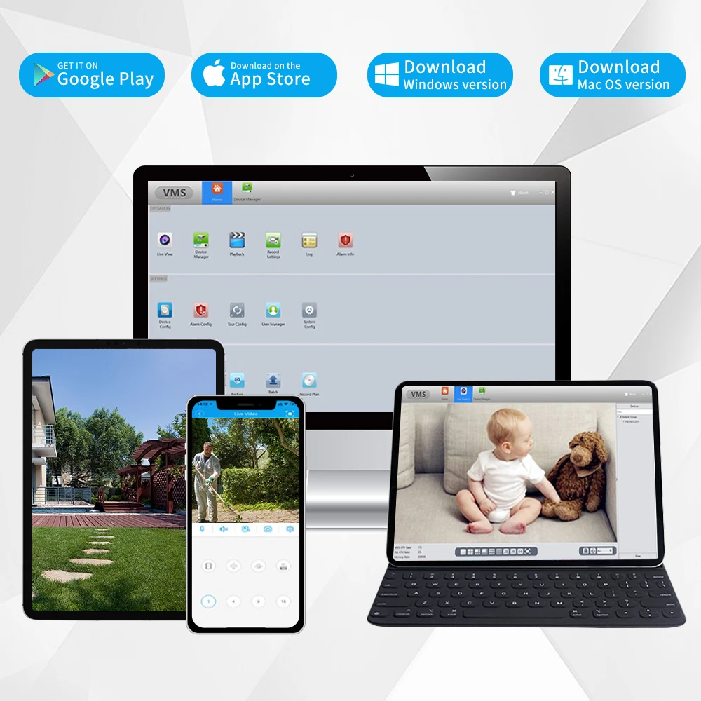 8MP 4K Security Camera System IK10 Explosion-proof Outdoor POE NVR Record CCTV Dome Human Detection IP Surveillance Camera Kit