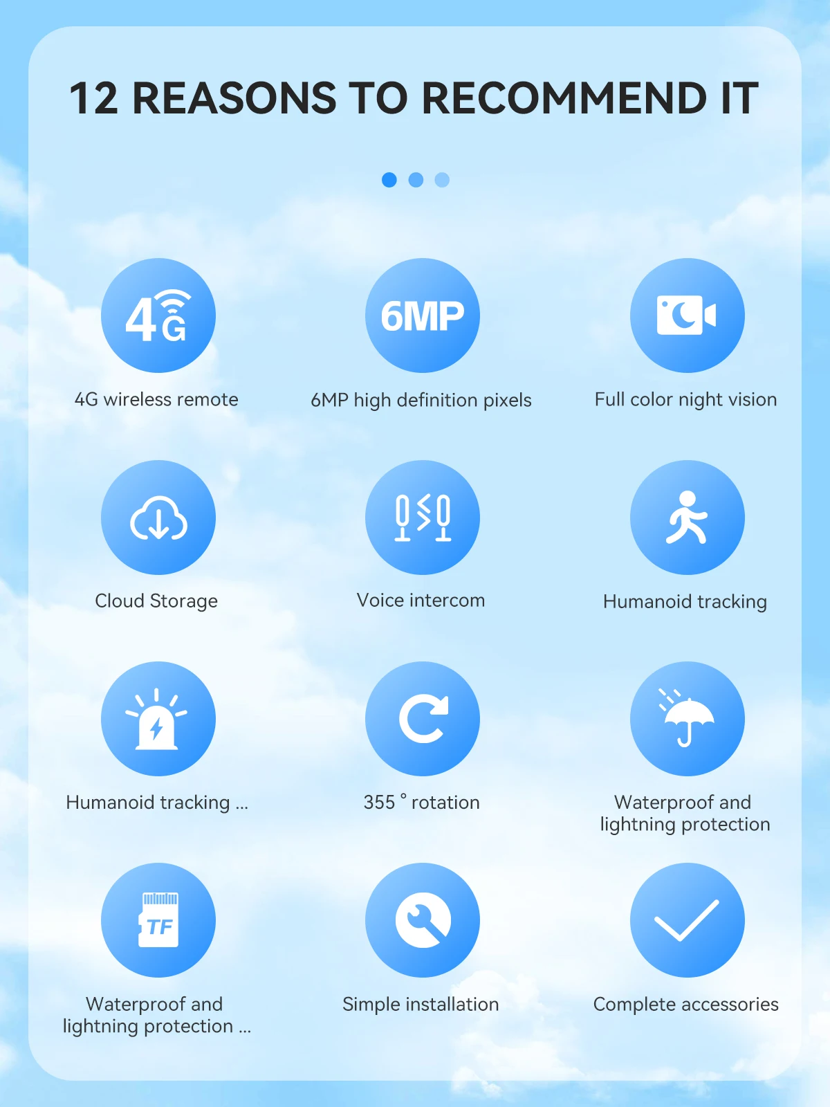 V380 Dual Lens 4G Camera Solar PIR Human Detection Night Vision Waterproof Security Video IP Camara 6MP 4K Battery CCTV Monitor