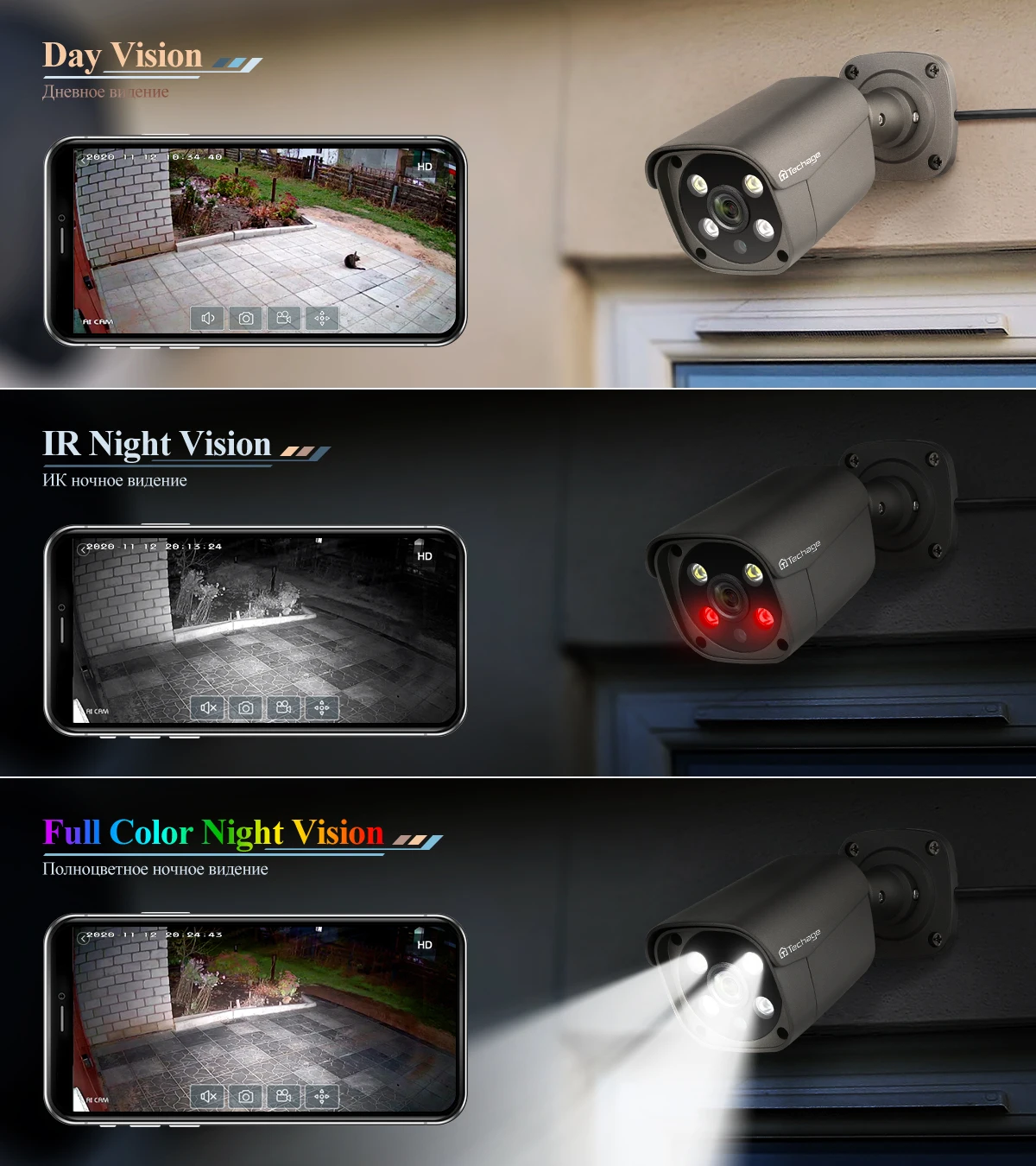 Techage 16CH 8MP 5MP POE Surveillance Camera CCTV System Camera H.265 4K Two-way Audio NVR Human Face Recognition Security Set