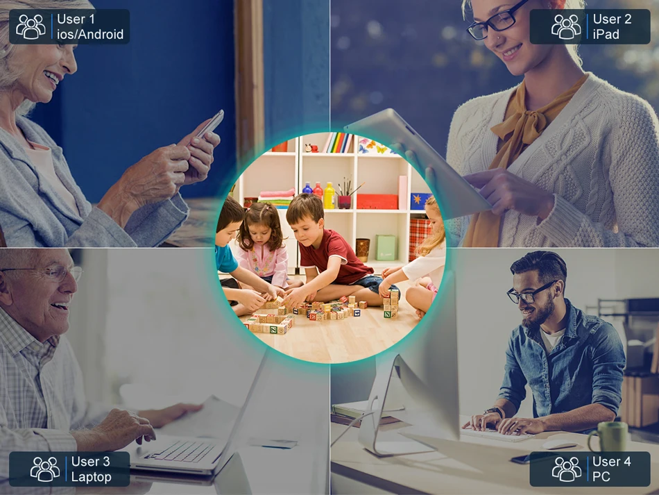 Techage 8CH HD 4MP POE Surveillance Camera CCTV Security System H.265 Face Detect Outdoor Two-way Audio IP Camera P2P Video NVR