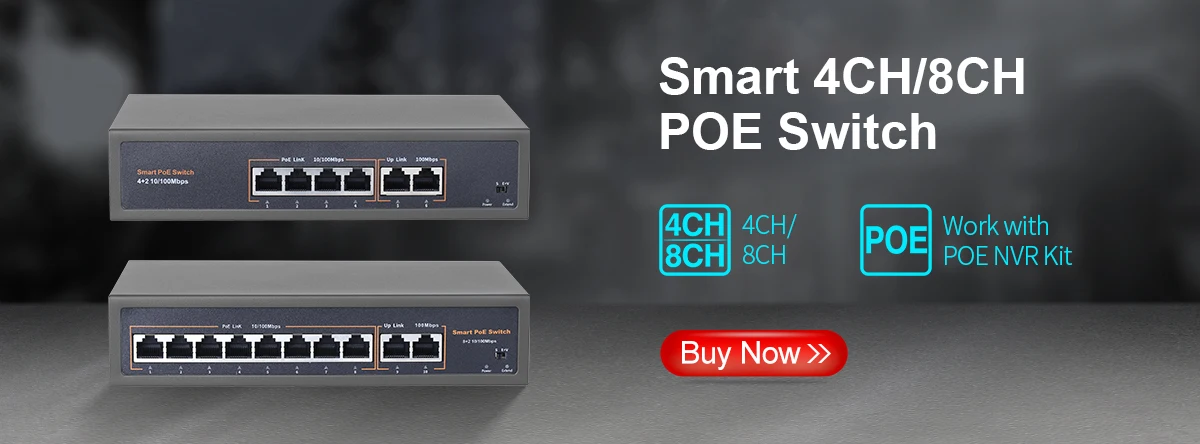 Techage 8CH HD 4MP POE Surveillance Camera CCTV Security System H.265 Face Detect Outdoor Two-way Audio IP Camera P2P Video NVR