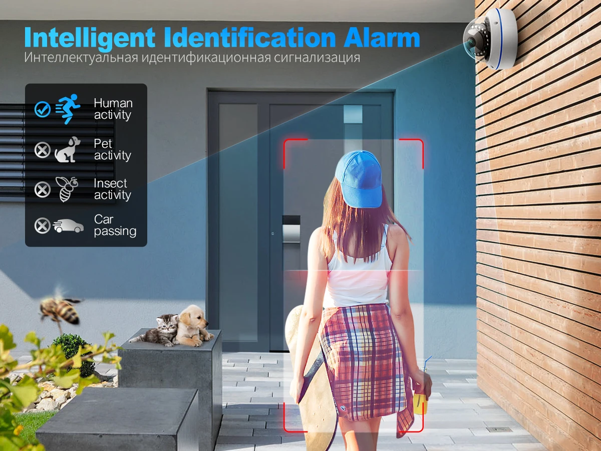 Techage H.265 5MP 8CH POE Camera System One-way Audio Vandalproof Camera Metal Indoor CCTV Video Security Surveillance Kit P2P