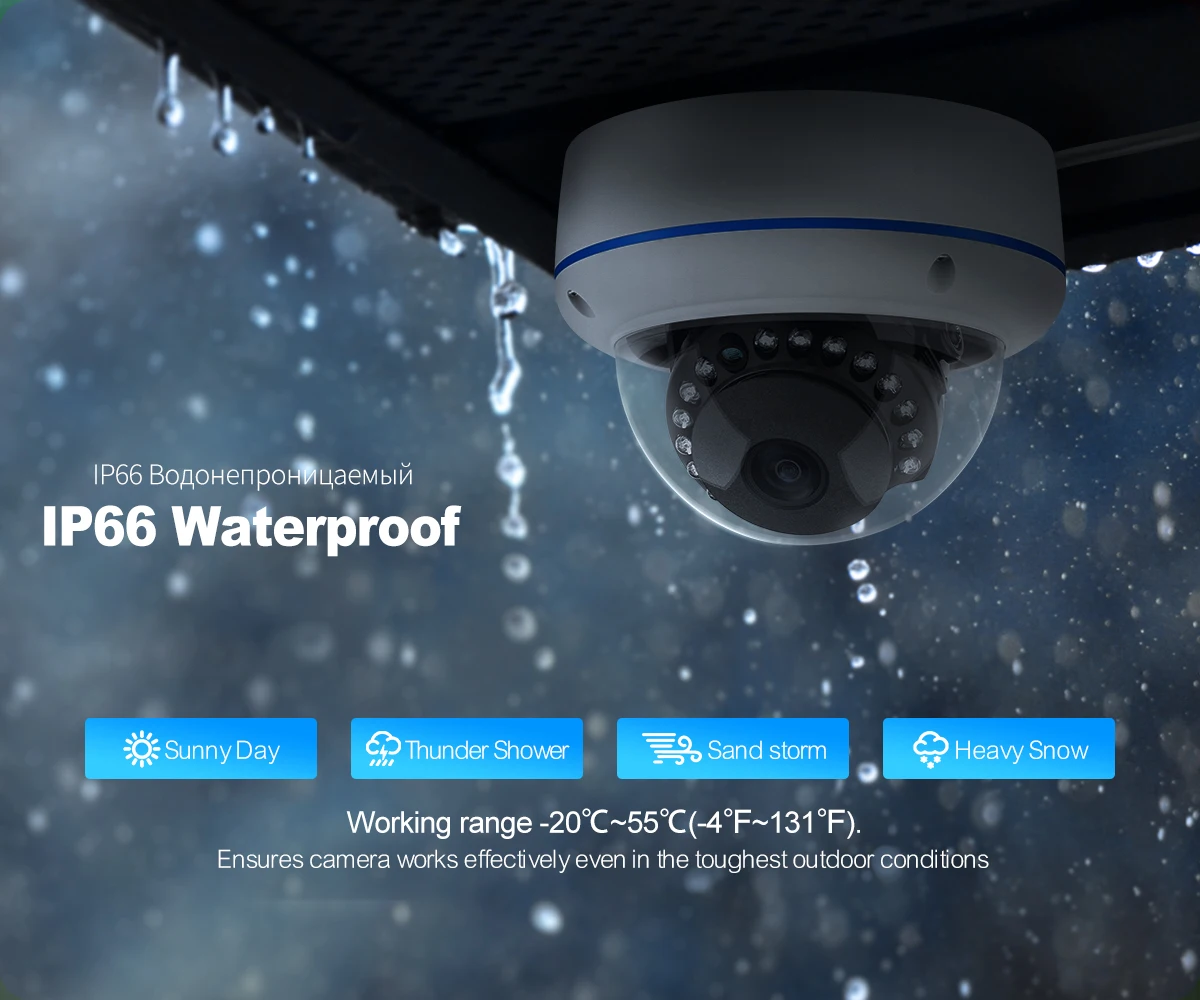 Techage H.265 5MP 8CH POE Camera System One-way Audio Vandalproof Camera Metal Indoor CCTV Video Security Surveillance Kit P2P