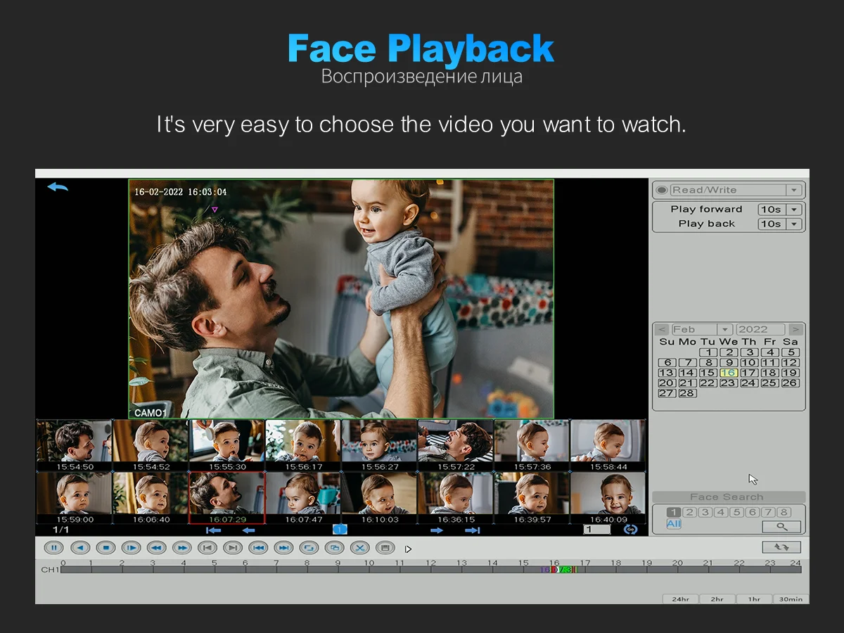 Techage H.265 5MP 8CH POE Camera System One-way Audio Vandalproof Camera Metal Indoor CCTV Video Security Surveillance Kit P2P