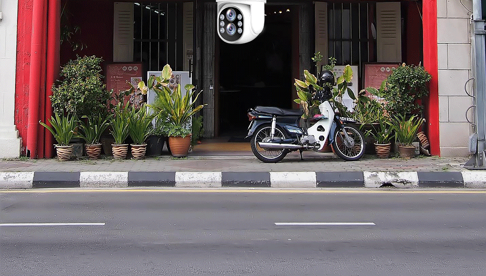 Movols 3MP Wireless Security Camera System 10X Optical Zoom Two Way Audio WIFI PTZ Camera 8CH NVR Kit Video Surveillance System