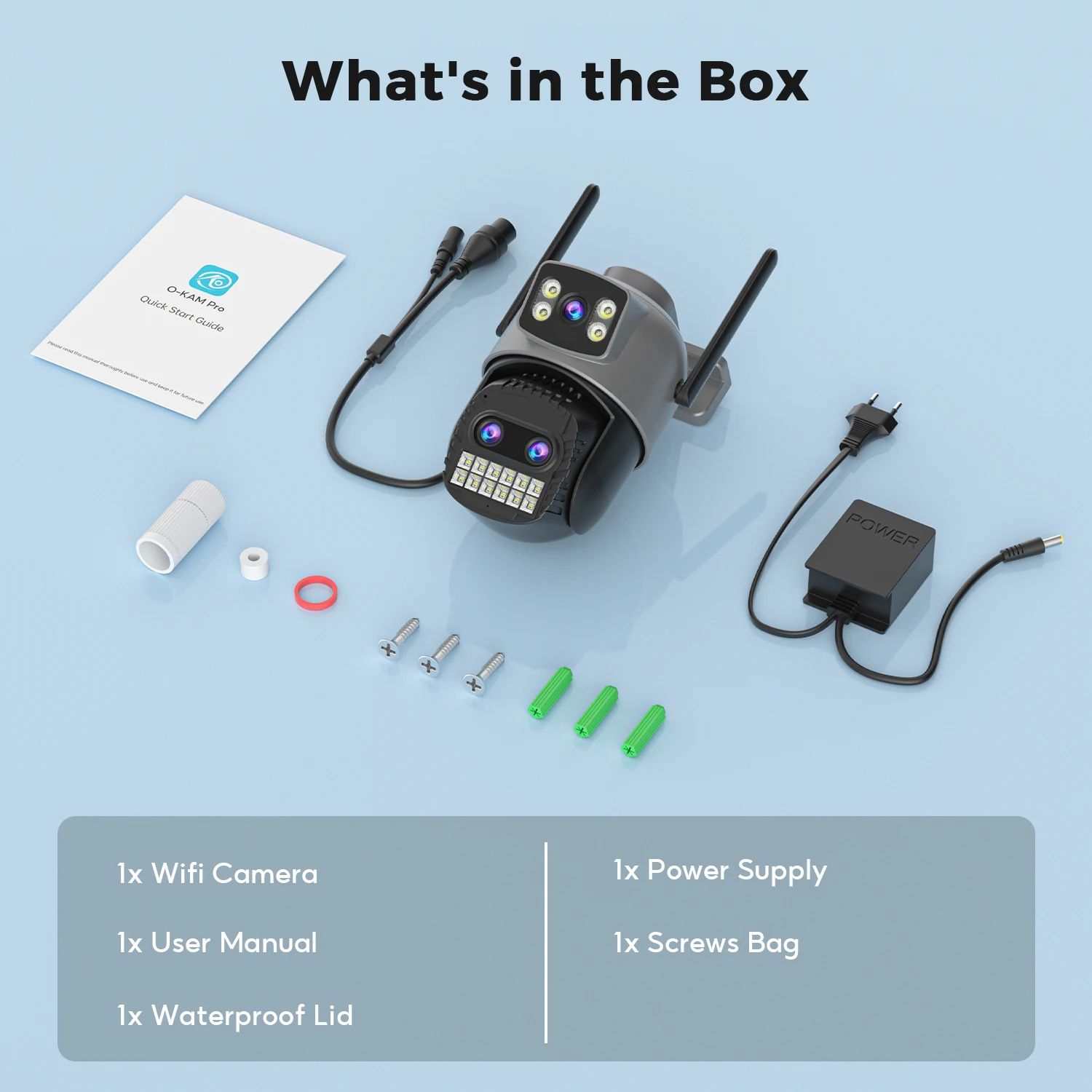 BESDER 15MP Wifi Camera Outdoor Dual Screen 10X Digital Zoom CCTV Video Surveillance Cam PTZ 8MP Security IP Camera O-Kam Pro BESDER 15MP Wifi Camera Outdoor Dual Screen 10X Digital Zoom CCTV Video Surveillance Cam PTZ 8MP Security IP Camera O-Kam Pro