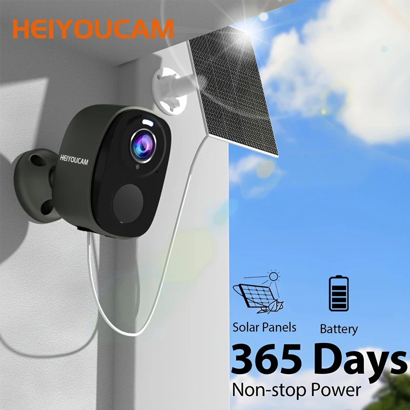 Security Cameras Wireless Outdoor, 2K Battery Powered WiFi Camera AI Motion Siren Spotlight, Color Night Vision, IP66 Waterproof Security Cameras Wireless Outdoor, 2K Battery Powered WiFi Camera AI Motion Siren Spotlight, Color Night Vision, IP66 Waterproof