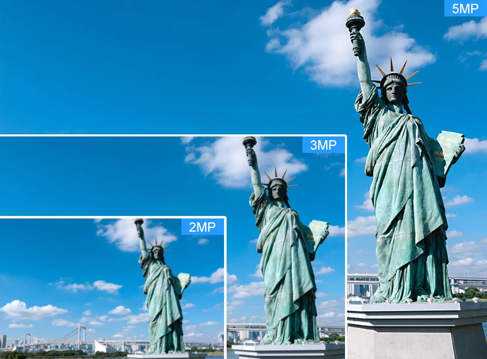 Smar 5MP Security Camera System Witth 18M Wired Cable Video Surveillance Kit Indoor Outdoor Waterproof CCTV Camera 5 in 1 DVR