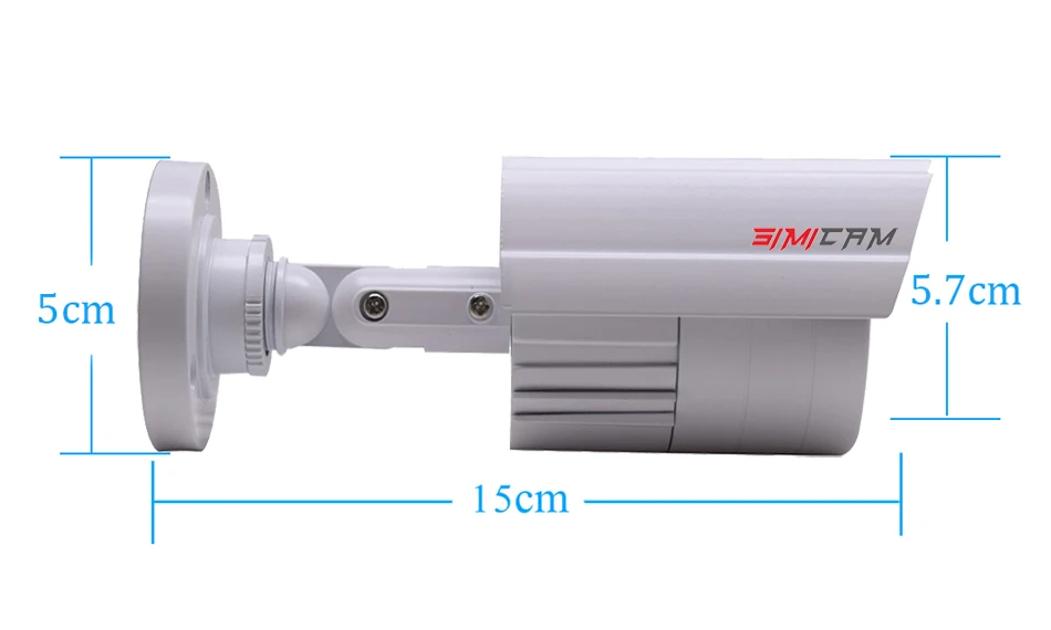 1080P 720P Security Camera System AHD Kit Video Surveillance 2MP/1MP Metal 2PCS Camera 4CH DVR Waterproof Night Vision CCTV Cam