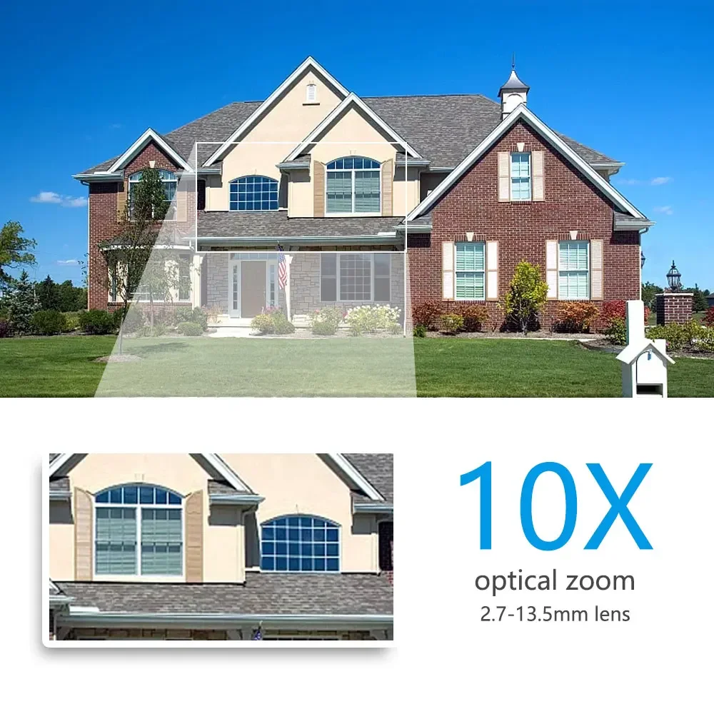 12X Zoom 5MP AHD PTZ Dome Camera Video Surveillance System 8CH 5MP AHD DVR Kit Outdoor CCTV Camera P2P Video Security System Set