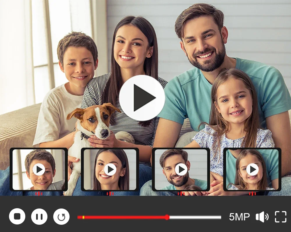 12X Zoom 5MP AHD PTZ Dome Camera Video Surveillance System 8CH 5MP AHD DVR Kit Outdoor CCTV Camera P2P Video Security System Set