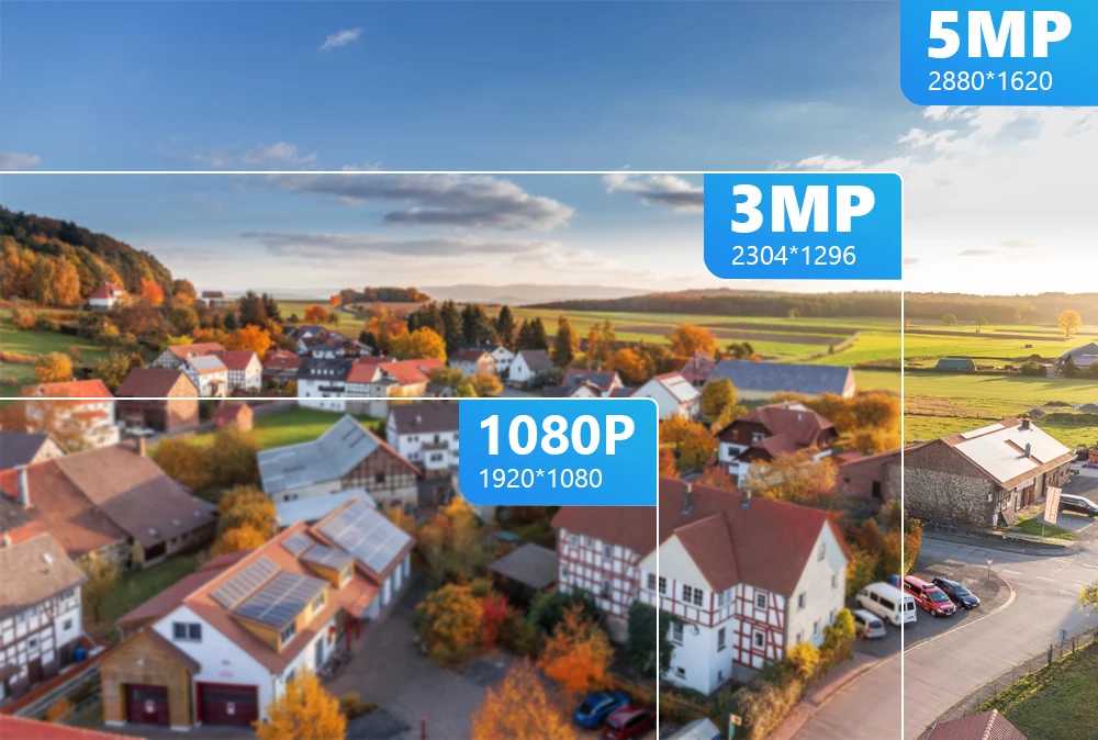 Movols H.265 3MP 5MP Wireless CCTV System Two Way Audio Waterproof PTZ WIFI IP Security Camera 10CH NVR Video Surveillance Kit