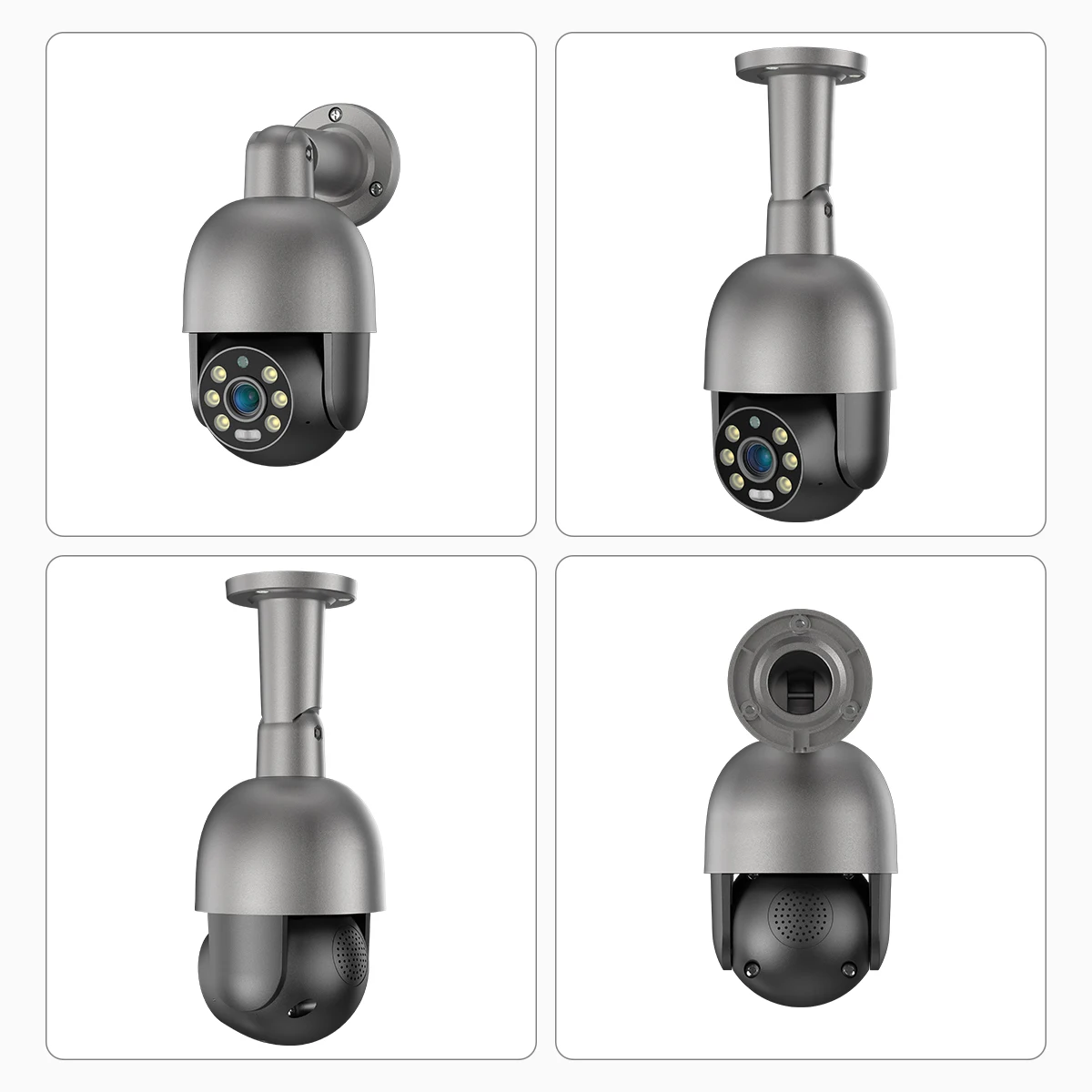 Techage H.265 8CH 5MP 8MP POE Smart Security PTZ Camera System Ultra HD Outdoor CCTV System Full Color Night Surveillance Kit