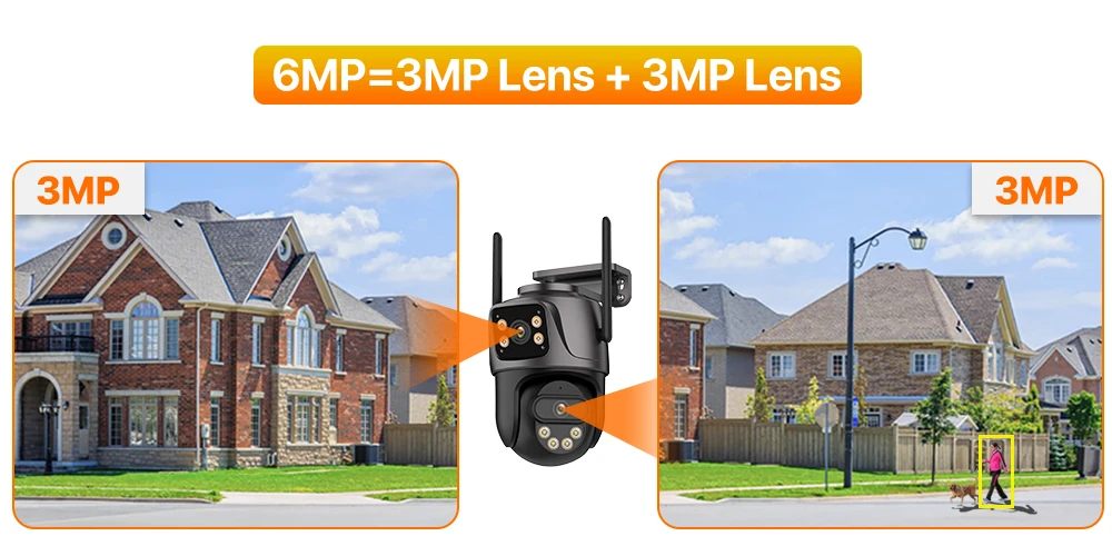 8CH 6MP Wireless Camera Dual Lens WIFI Security System Kit NVR Recorder Set IP Camera 2-Way Audio Video Surveillance System 8CH 6MP Wireless Camera Dual Lens WIFI Security System Kit NVR Recorder Set IP Camera 2-Way Audio Video Surveillance System