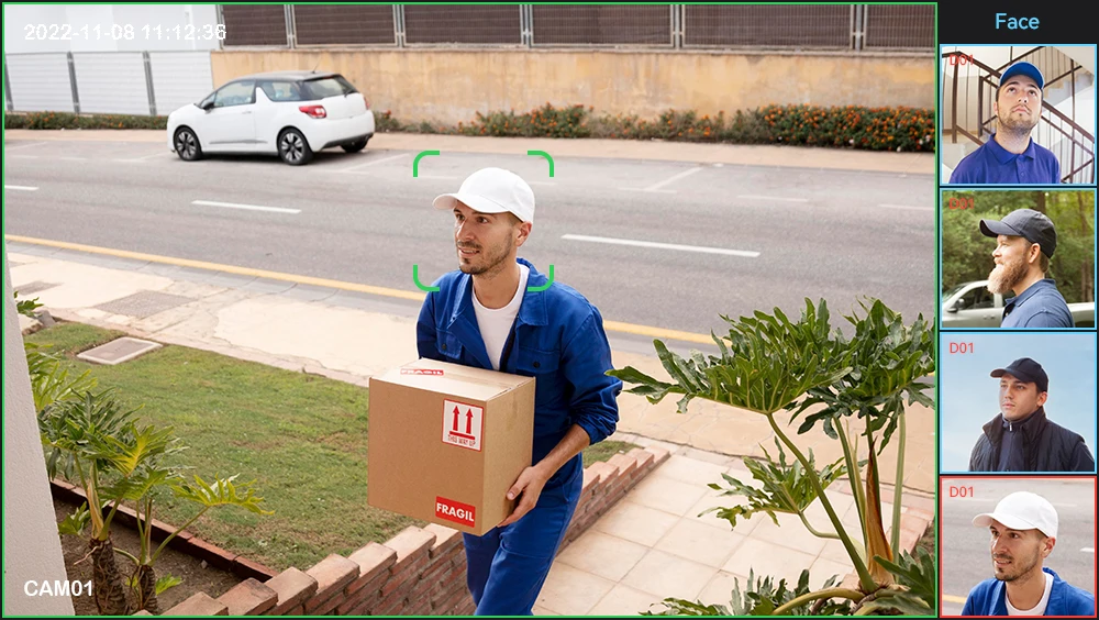 H.view 8CH 5mp Wireless Wifi Camera Security System CCTV Camera Video Surveillance Kit NVR Indoor Outdoor Two-Way Audio Xmeye