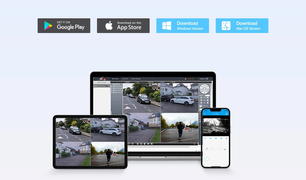 H.view 8CH 5mp Wireless Wifi Camera Security System CCTV Camera Video Surveillance Kit NVR Indoor Outdoor Two-Way Audio Xmeye
