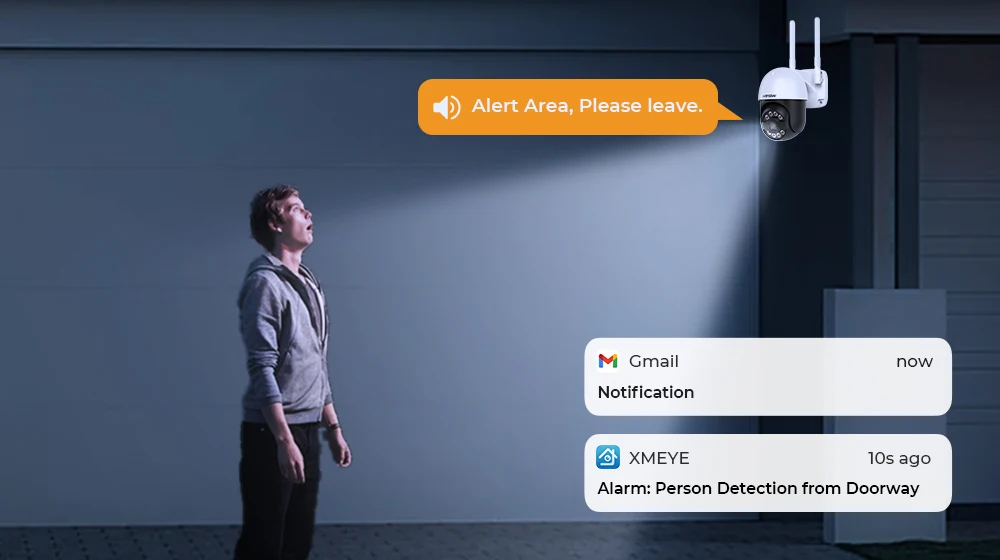 H.view 8CH 5mp Wireless Wifi Camera Security System CCTV Camera Video Surveillance Kit NVR Indoor Outdoor Two-Way Audio Xmeye