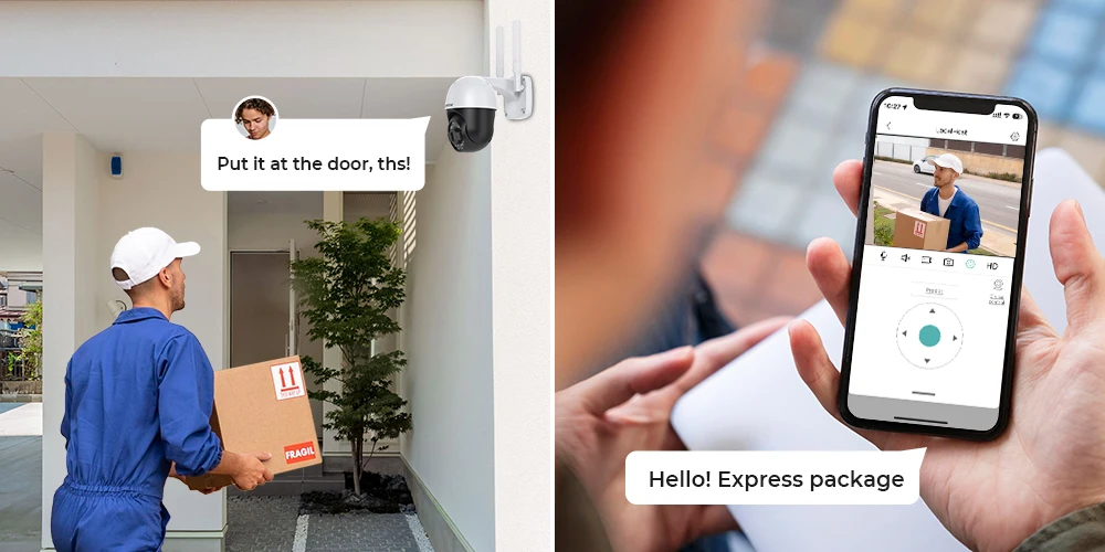 H.view 8CH 5mp Wireless Wifi Camera Security System CCTV Camera Video Surveillance Kit NVR Indoor Outdoor Two-Way Audio Xmeye