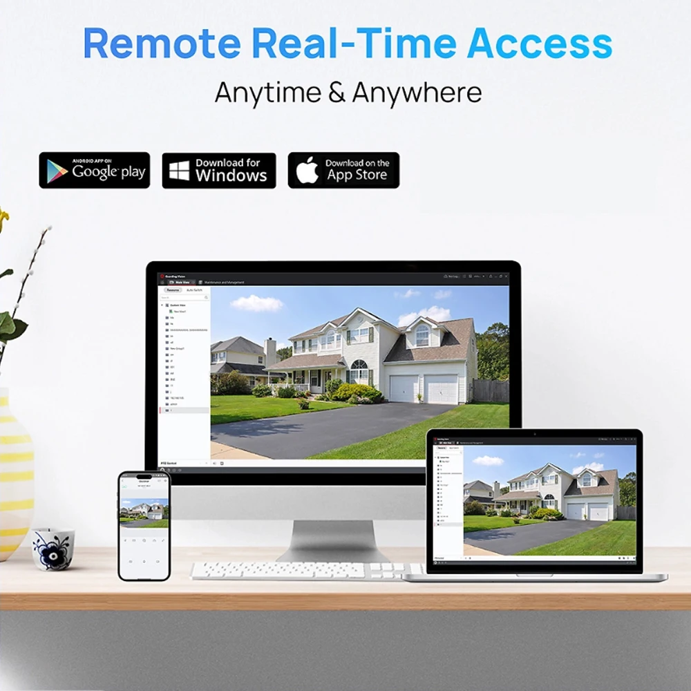 10CH 8MP 4K POE NVR Kit Dual Lens PTZ Two-Way Audio H.265 IP Security Camera System for Outdoor Video Surveillance XMeye