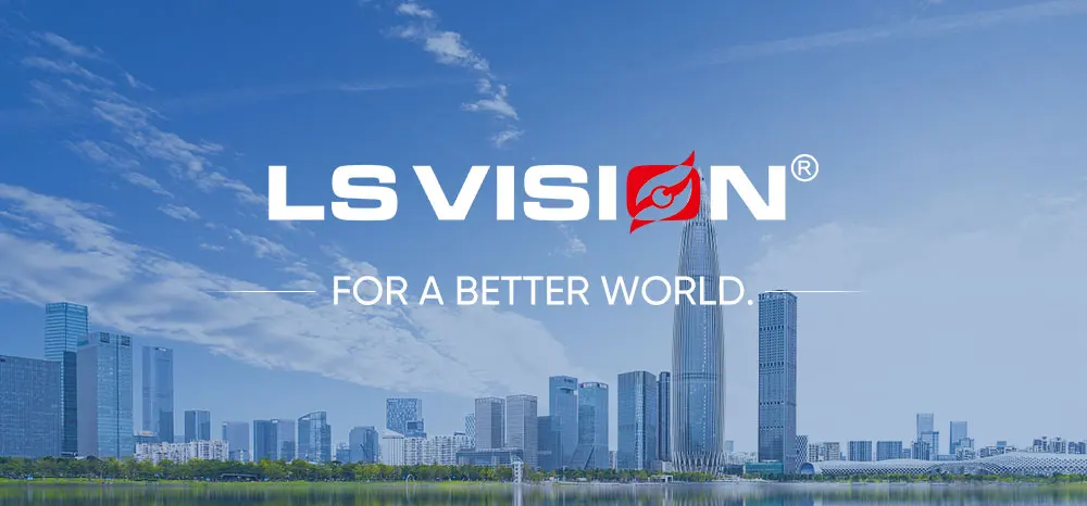 LS VISION Wireless WiFi Camera, 10K, 20MP, Outdoor, 10X Zoom, Four Lens, 720 ° PTZ, Automatic Tracking, Waterproof CCTV Cam