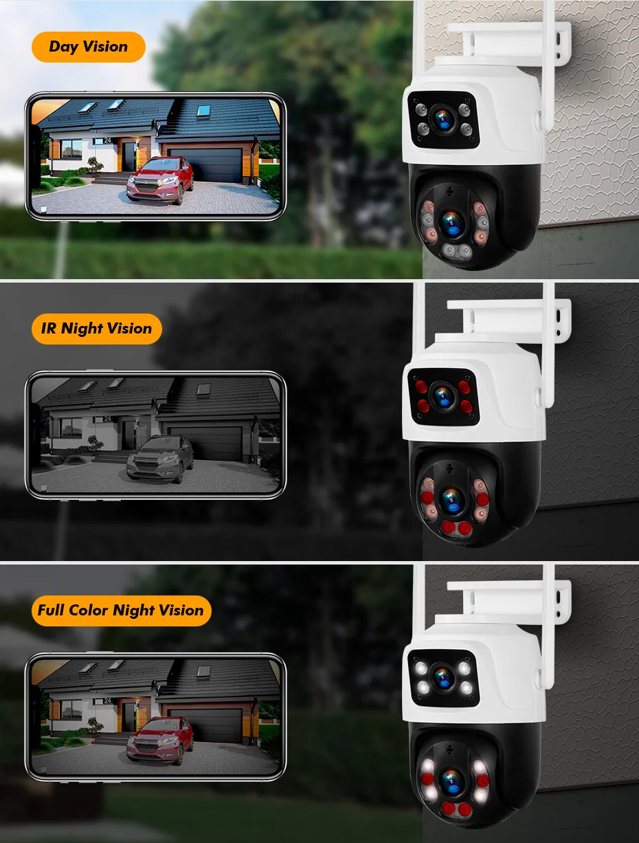 FUERS 7 inch NVRScreen 8CH Wireless NVR Security Outdoor Camera WIFI System Kit H.265 Surveillance CCTV Audio Video Recorder