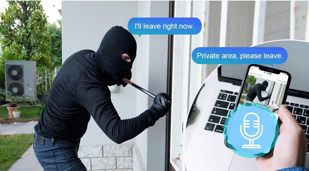 LS VISION 20MP Wifi Surveillance Camera 10X Zoom 4*Screens Outdoor Wireless Security Cameras 10k Human Detection Auto Tracking