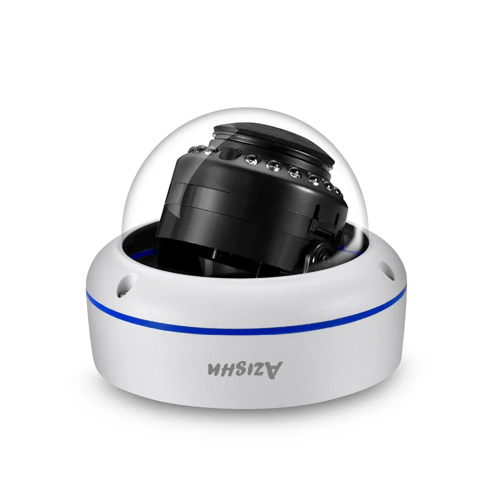 AZISHN 4K 8MP Video Surveillance Set 8CH POE NVR kit AI Human Detection IP Camera Indoor Outdoor Audio Recorder Security System