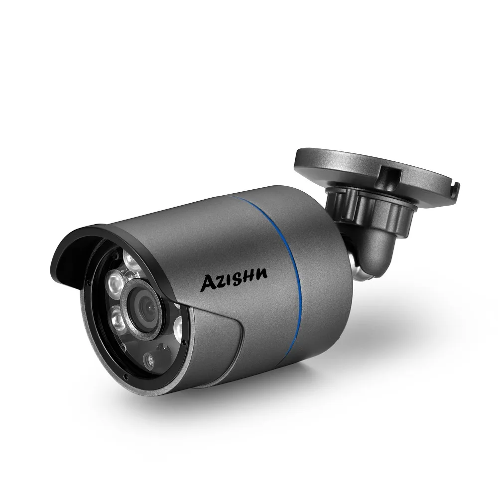 AZISHN 4K 8MP Video Surveillance Set 8CH POE NVR kit AI Human Detection IP Camera Indoor Outdoor Audio Recorder Security System