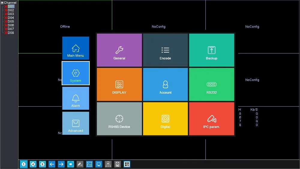 AZISHN 4K 8MP Video Surveillance Set 8CH POE NVR kit AI Human Detection IP Camera Indoor Outdoor Audio Recorder Security System