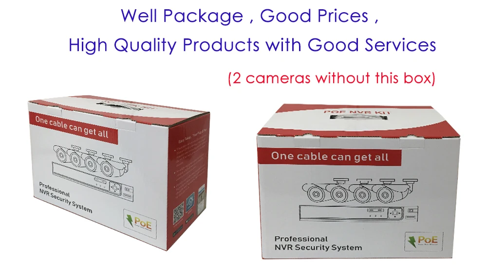 Gadinan 8CH 5MP NVR 3MP Camera CCTV Security Kit System POE Audio Record Dome Outdoor IP Camera P2P Video Surveillance Set