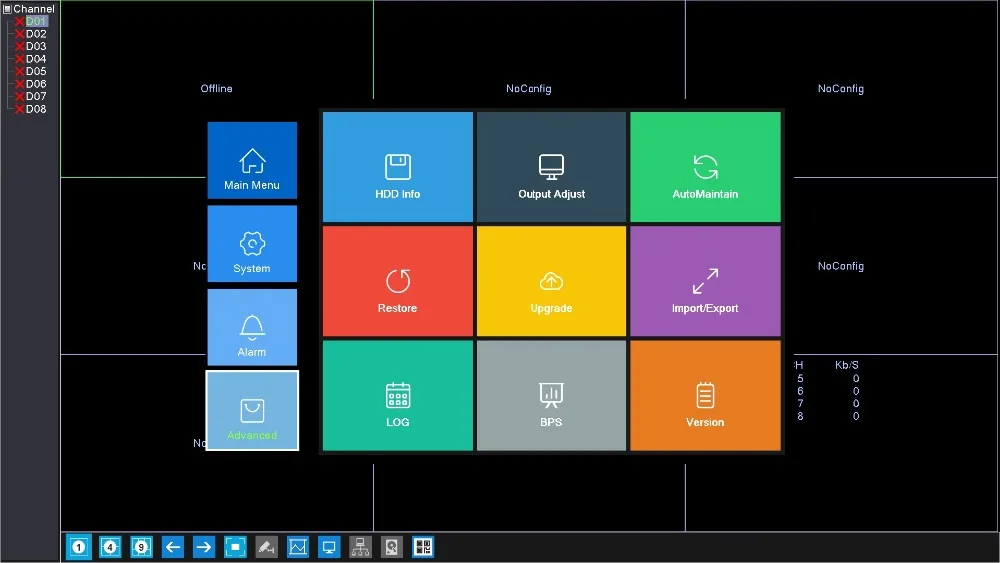 Gadinan 8CH 5MP NVR 3MP Camera CCTV Security Kit System POE Audio Record Dome Outdoor IP Camera P2P Video Surveillance Set