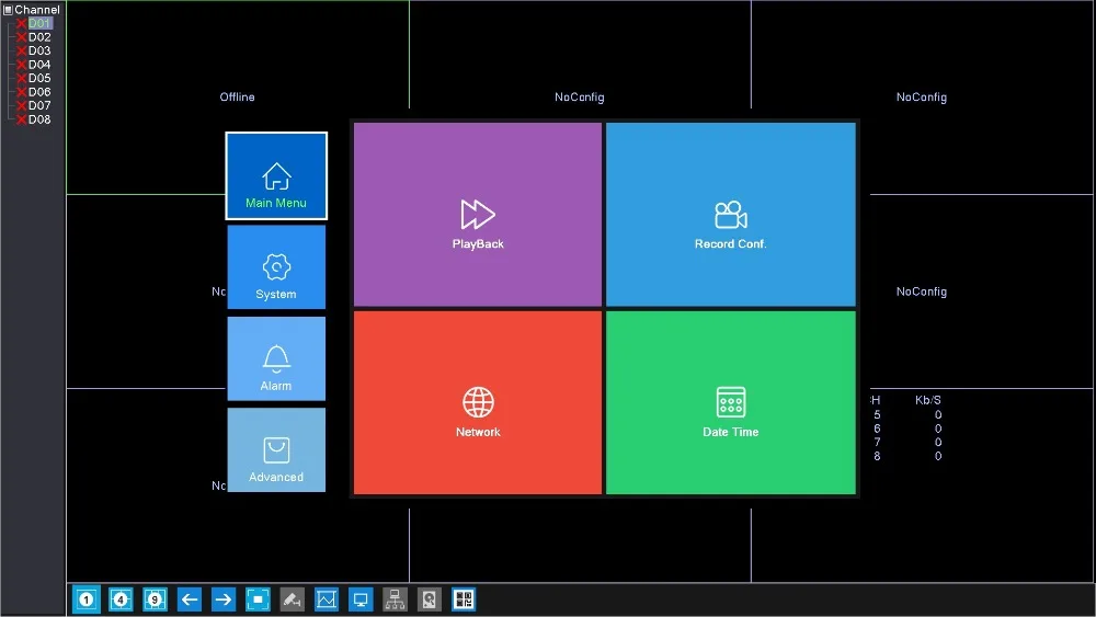 Gadinan 8CH 5MP NVR 3MP Camera CCTV Security Kit System POE Audio Record Dome Outdoor IP Camera P2P Video Surveillance Set