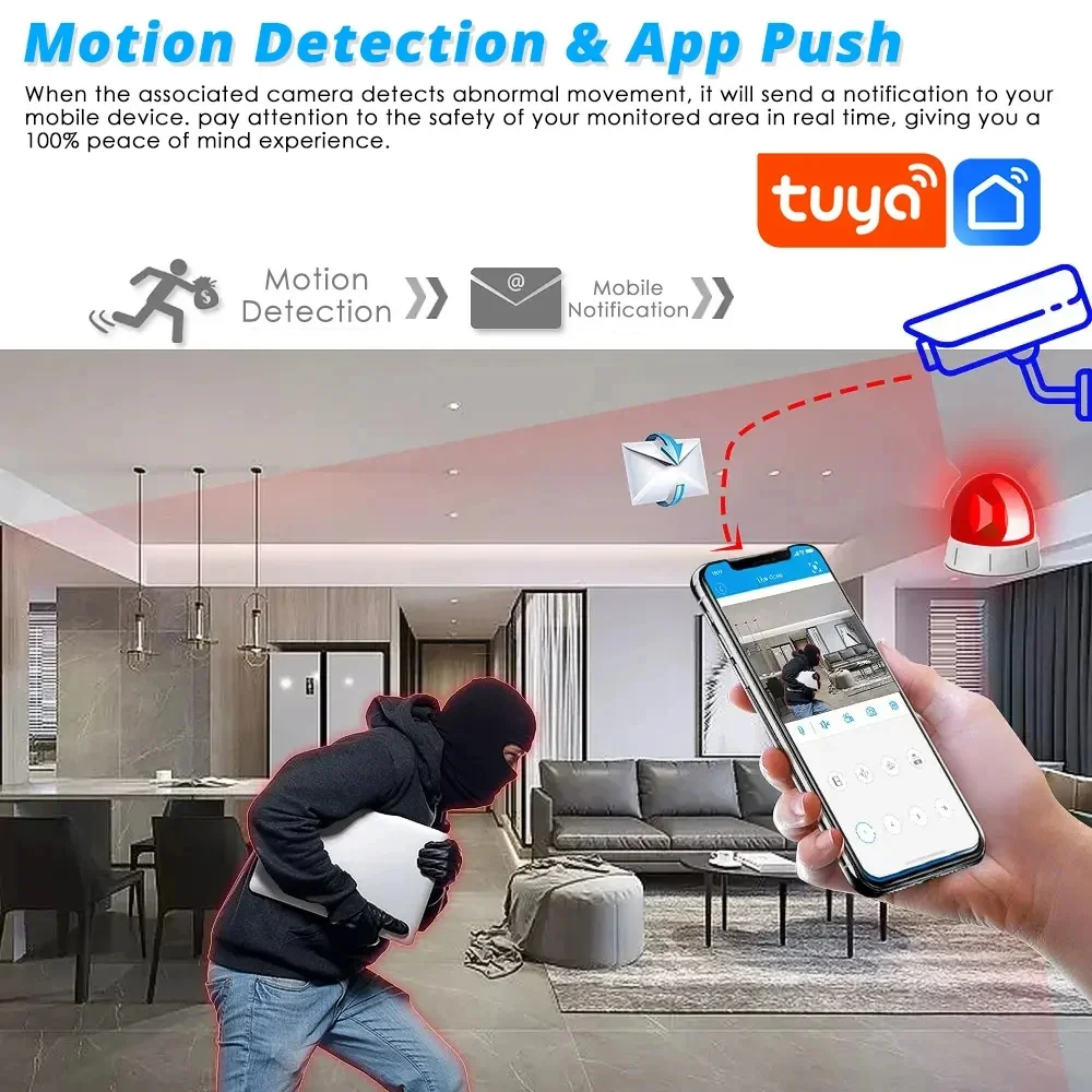 Tuya app 8CH 4K 8MP POE Security Camera System Two Way Audio 8MP NVR Kit CCTV Outdoor IP Camera H.265 P2P Video Surveillance Set