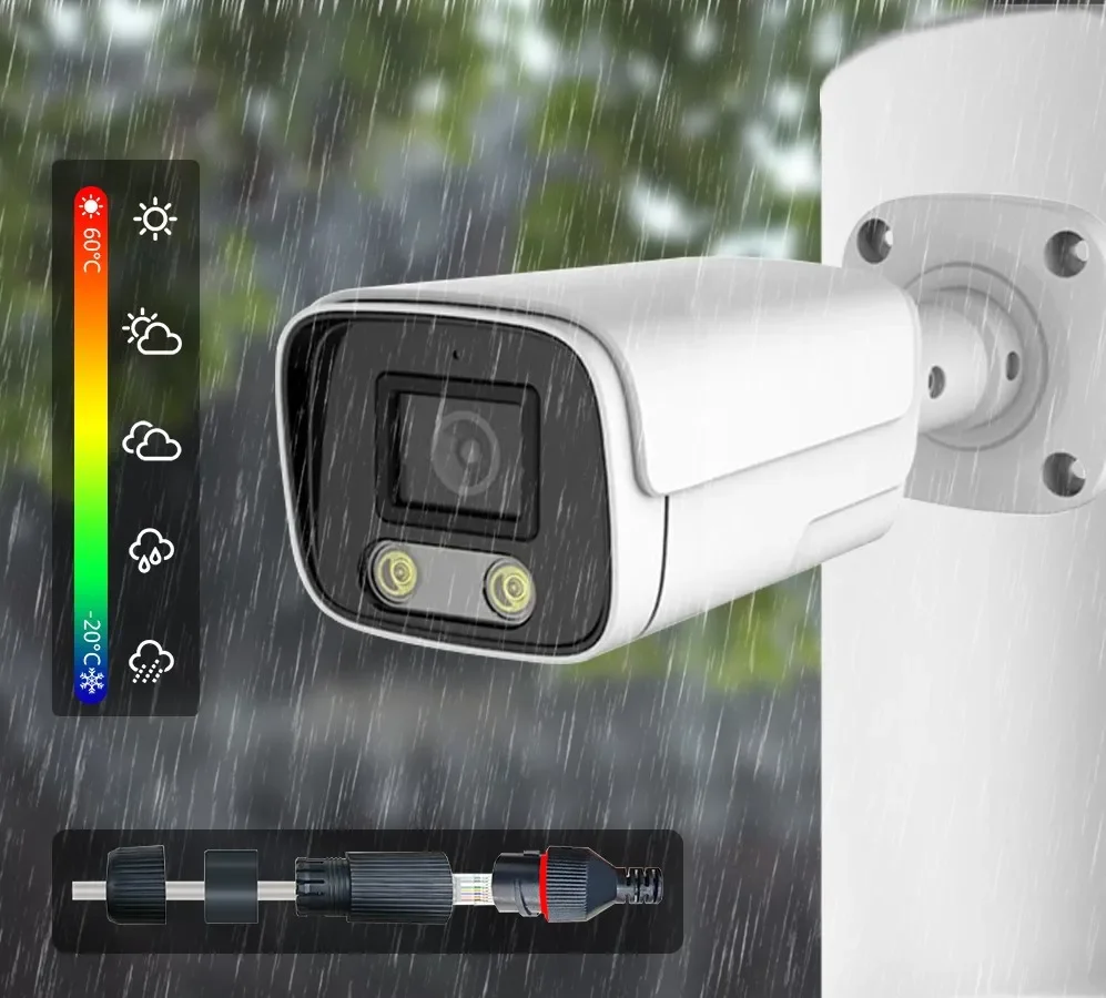 Tuya app 8CH 4K 8MP POE Security Camera System Two Way Audio 8MP NVR Kit CCTV Outdoor IP Camera H.265 P2P Video Surveillance Set