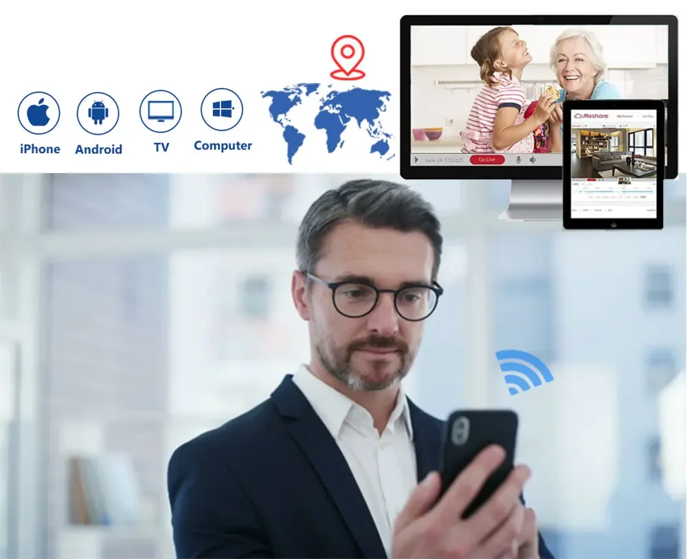 Tuya app 8CH 4K 8MP POE Security Camera System Two Way Audio 8MP NVR Kit CCTV Outdoor IP Camera H.265 P2P Video Surveillance Set